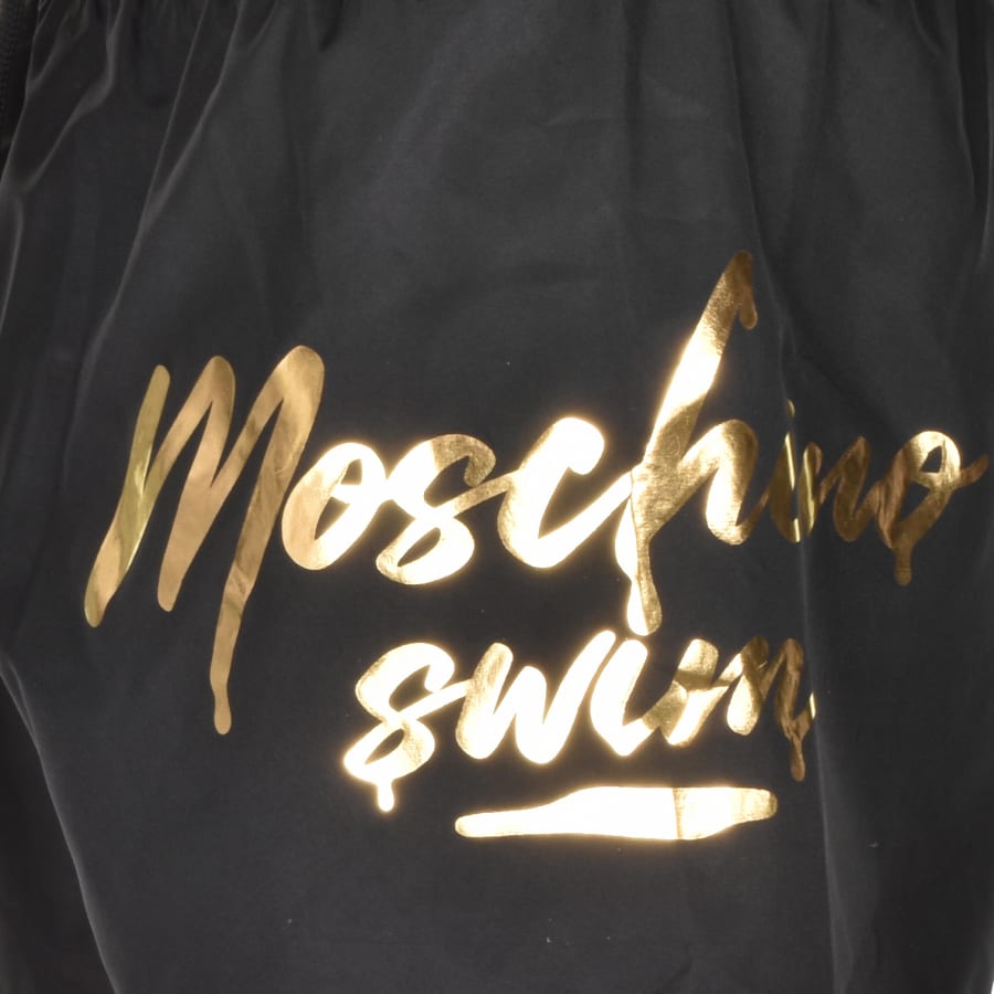 Alternative Image for ProductMoschino Logo Swim Shorts Black3
